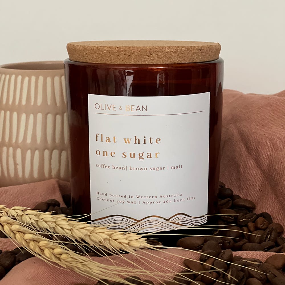 Flat White One Sugar
