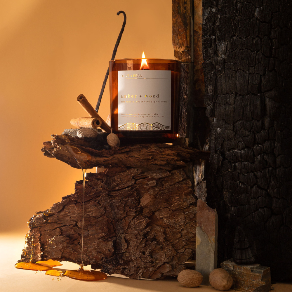 Amber + Wood